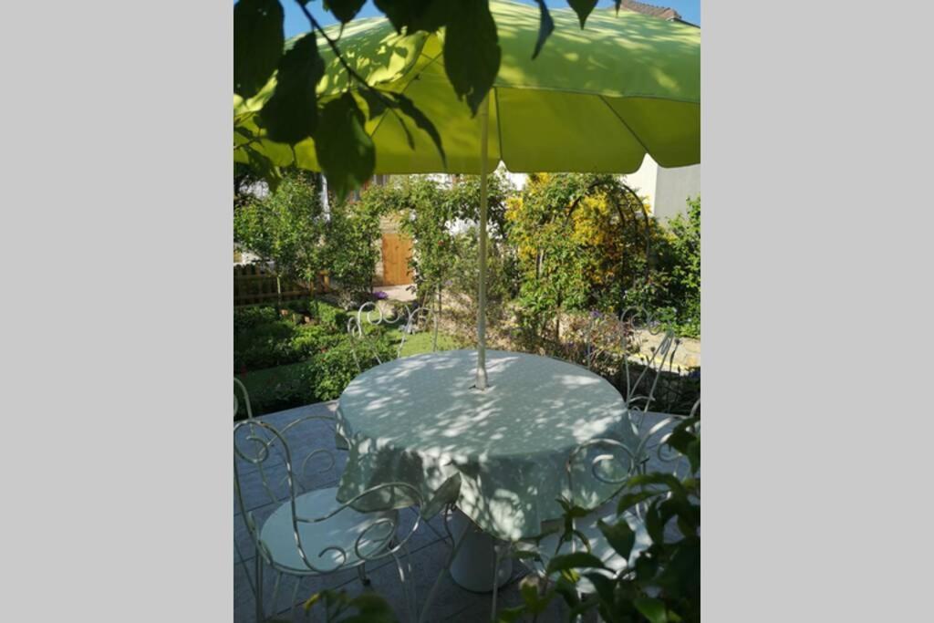 La Roseliere Maison Plain Pied Confortable Belle Decoration Jardin Magnifique 10 Mn A Pied Centre Ville Bayeux Proche Plages Du Debarquement Ngoại thất bức ảnh